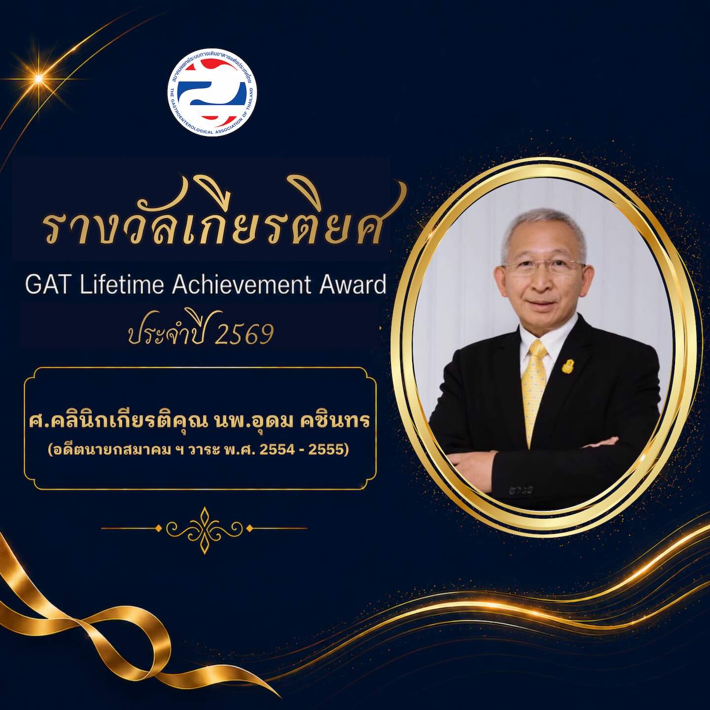 Udom Kachintorn,  M.D.