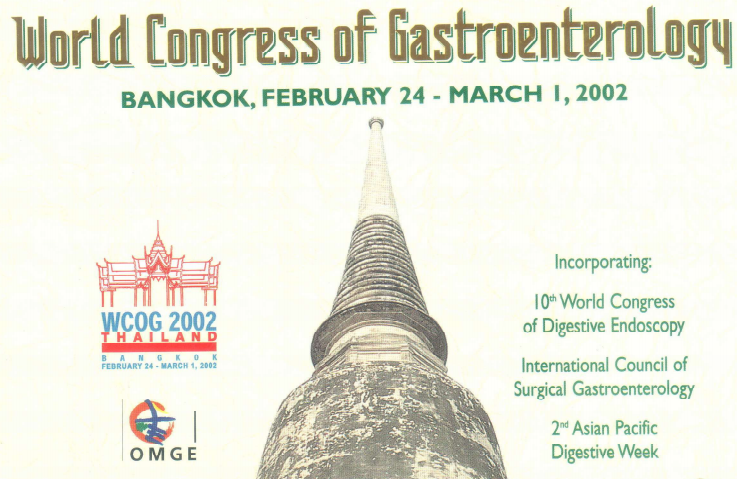 World Congress of Gastroenterology (WCOG 2002)