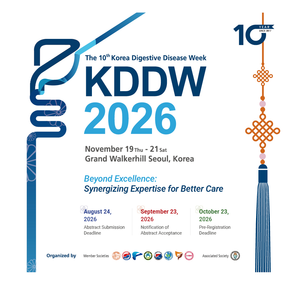 The 10th Korea Digestive Disease Week (KDDW 2026)